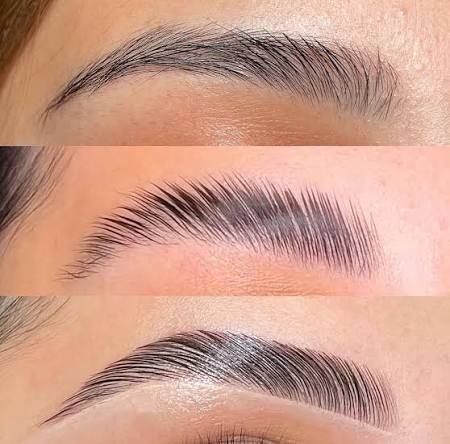 Laminado de cejas